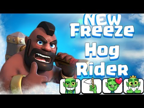 🏆 NEW HOG FREEZE DECK 🏆 !! BEST CYCLE EVER ??!! CLASH ROYALE