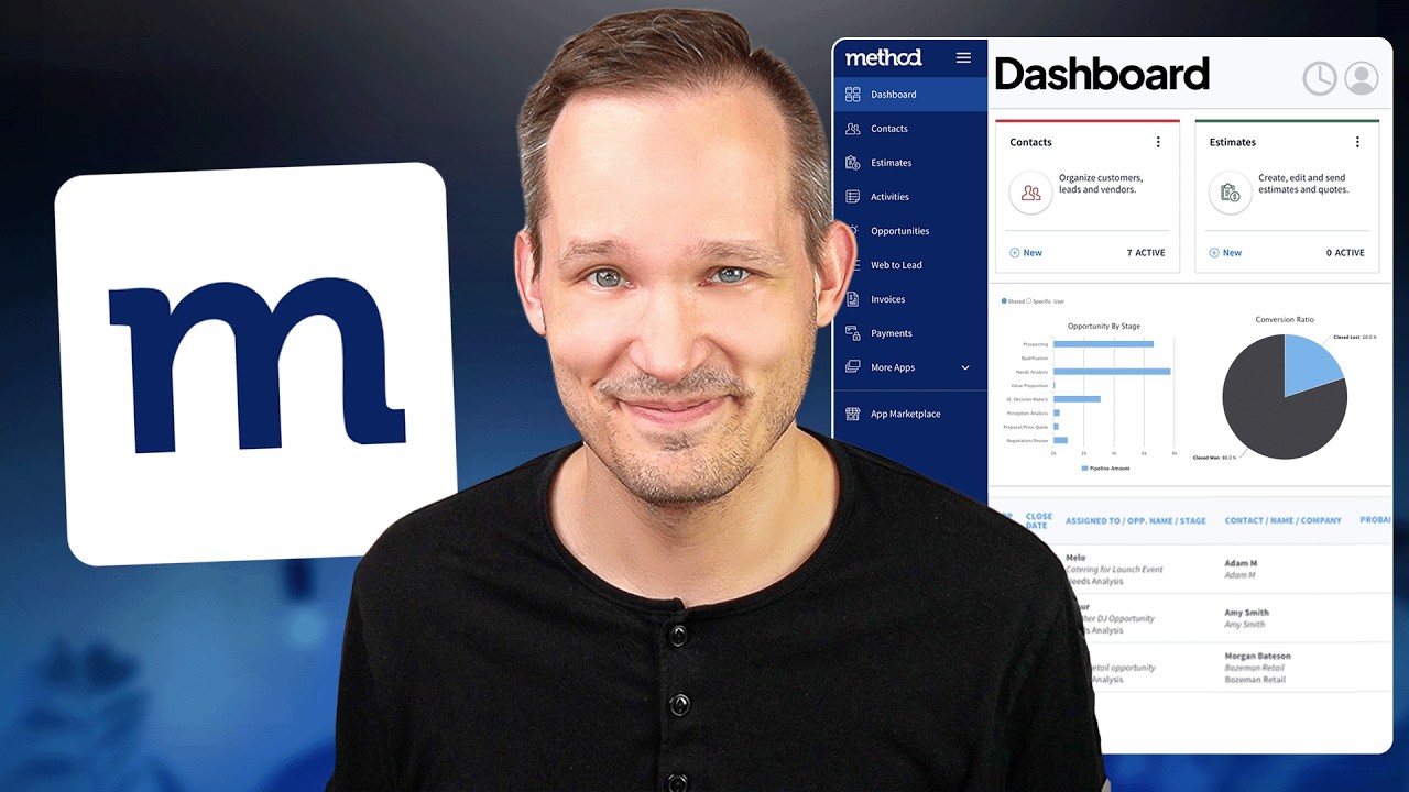 The BEST CRM for QuickBooks Users: Method CRM Review