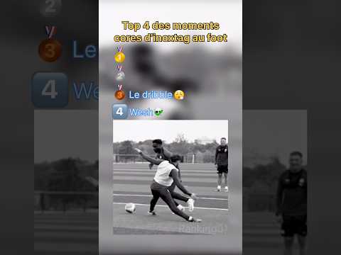 Les 4 moments les plus DRÔLES d'Inoxtag au foot ! 😭⚽ #footballshorts