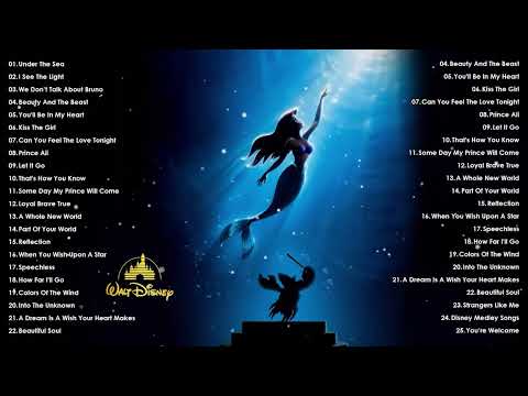 Disney Soundtracks Playlist 2024 - 【全100曲】ディズニーソングメドレー