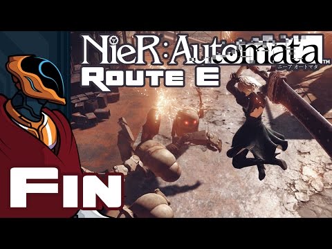 Let's Play NieR: Automata - Finale - I Wont Give Up! That Said, I Feel A Finger Cramp Coming On