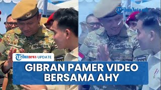 Cara Unik Gibran Beri Ucapan Selamat Ulang Tahun kepada AHY seusai Disorot Tak Salami Ketum Demokrat