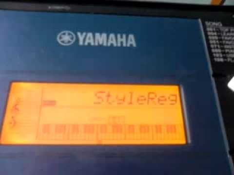 Yamaha PSR E - Connecting to PC,transfering files,loading..