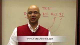 Sales Training Moment #6 - Pricing Influence by Sales Trainer Victor Antonio