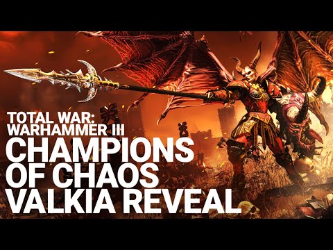 VALKIA THE BLOODY DLC Leaks - Champions of Chaos Analysis & Start Position - Total War Warhammer 3