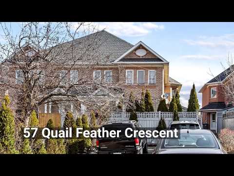 57 Quail Feather Crescent, Brampton - NEW LISTING!