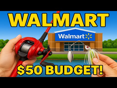 $50 Walmart Budget Fishing Challenge!