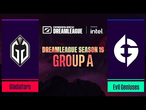 Dota2 - Gladiators vs Evil Geniuses - Game 2 - DreamLeague Season 19 - Group A