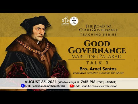 STMA Teaching Series - T3 - Good Governance - August 25, 2021