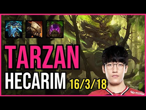 TARZAN - HECARIM vs OLAF Jungle - KR Challenger - Patch 11.5