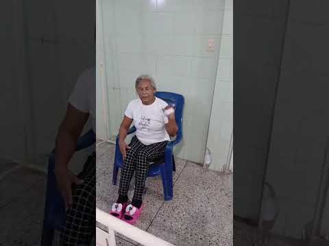 Paciente hospitalizada en el CDI Eli Saúl Morales, Mcpio. Arístides Bastidas, Yaracuy. #Cubacoopera