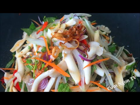 Cách làm gỏi nấm bào ngư chay cho những ngày thanh đạm