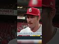 Miles Mikolas speaks after losing no-hitter with one out to go ? #shorts