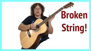 How to Change the High E String on an Acoustic Guitar