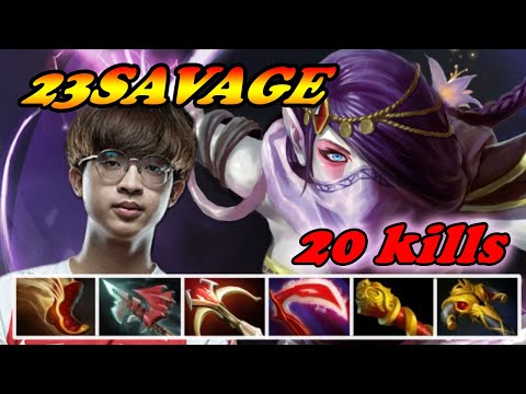 23Savage Templar Assassin 20 kills almost throw game vs Nyx Spike | Immortal Best Ranked Gameplay