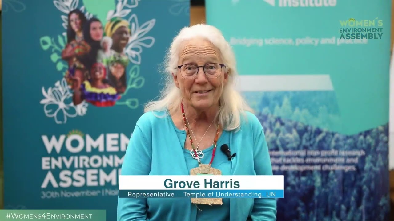 Interview with Ms. Grove Harris, Temple of Understanding, UN