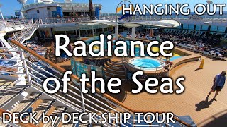 Radiance of the Seas COMPLETE Ship Tour - Deck by Deck