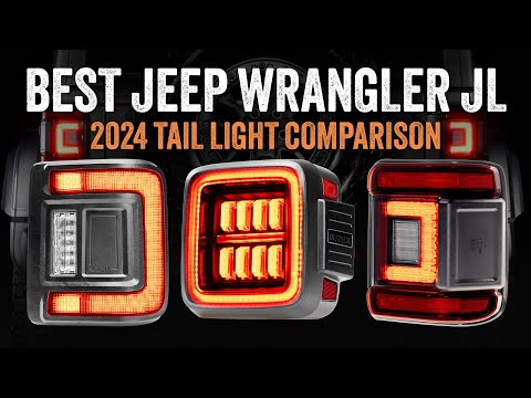 Jeep Wrangler JL 2018+ Tail Light Showdown | Morimoto vs Alpharex vs Oracle!