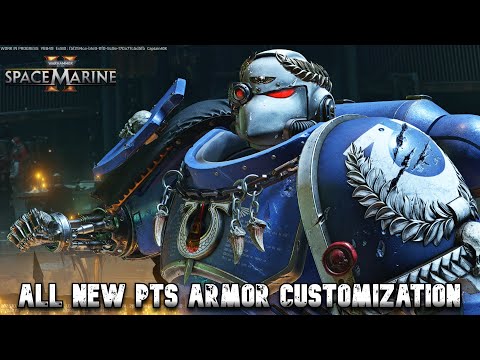 NEW Upcoming Armor  Customization for SM2 Publics Test Server!!  - Warhammer 40K: Space Marine 2