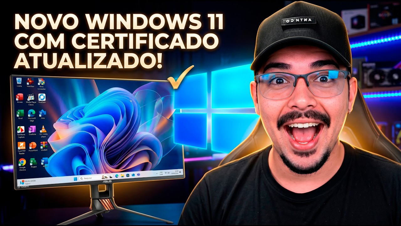 Como Instalar Windows 11 mais recente com Certificado CA