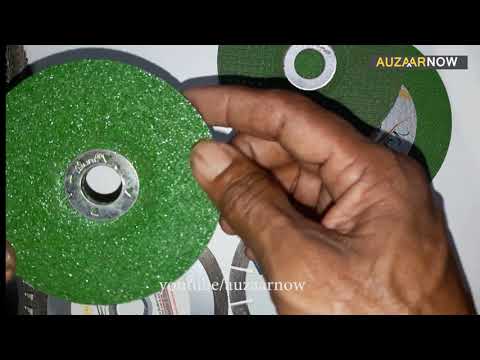 Types of cutting wheels , grinding wheels and polish wheels
