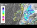 Satellite And Rainfall Radar From The Last Few Day