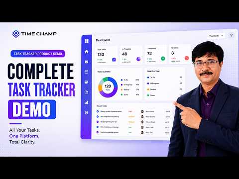 Task Tracker Software Demo: Manage Time, Tasks & Attendance in One Place