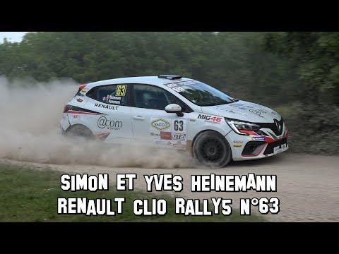 Rallye Castine Terre d'Occitanie 2022 - Renault Clio Rally5 N°63 - Simon et Yves HEINEMANN