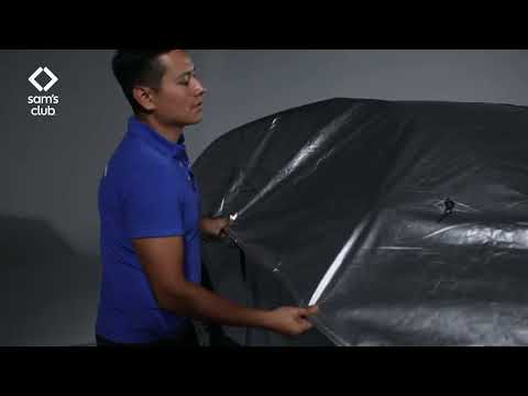 thumbnail video image 2 of Funda 3/4 para Auto Tapa-Car Extreme Cover Sedan y Camionetas SUV  Mediana, 2 of 5