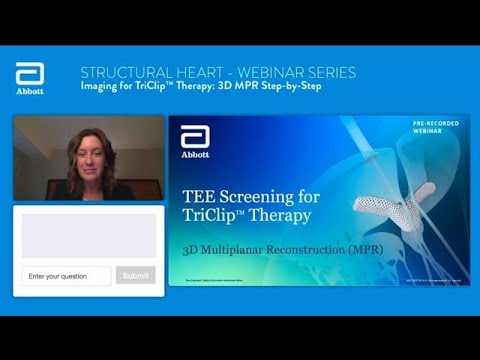 Imaging for TriClip™ Therapy: 3D MPR Step-by-Step
