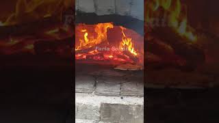 Fire Pizza Oven Outdoor|Cheese Tomato Fire Pizza|#YoutubeShortsBeta|#ShortVideo|#Shorts|FARIA SOHAIL