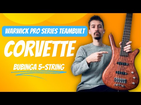 The German Warwick Pro Series Teambuilt - The Corvette Bubinga 5-String || with Igor Odaryuk
