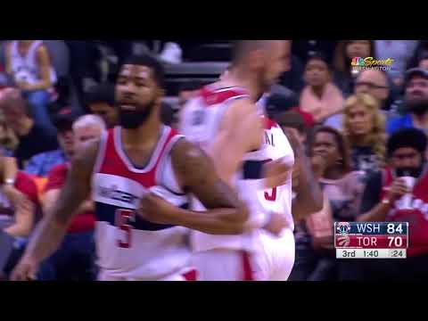 Bradley Beal 38 pts, 5 rebs, 4 asts! Toronto Raptors vs Washington Wizards, 2017-11-05