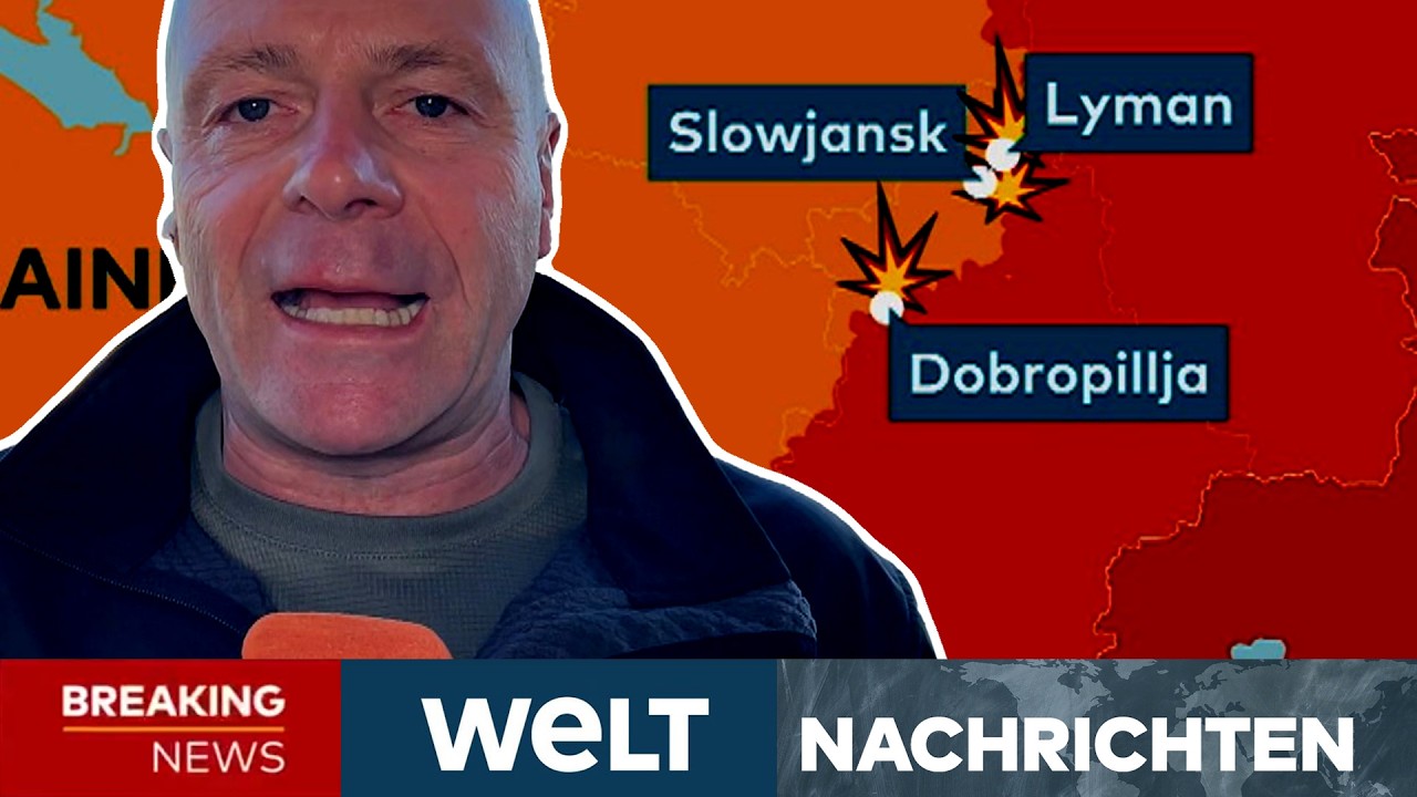 UKRAINE-KRIEG: Front-Hammer! Putin-Schock! "Weiter als bisher vermutet!" Brisant! I WELT LIVESTREAM
