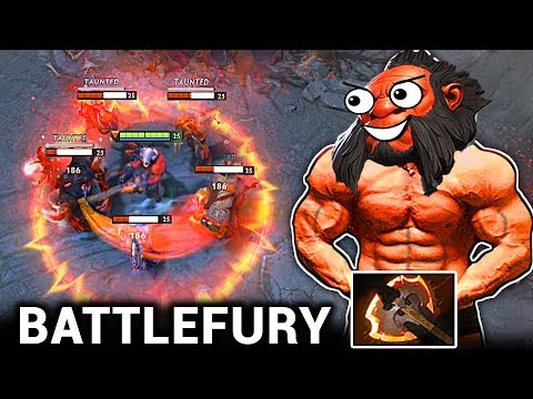 BATTLEFURY CARRY AXE COMEBACK DOTA 2 Patch 7.15 NEW META PRO GAMEPLAY #105