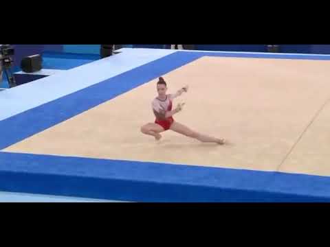 Vladislava Urazova ( RUS) Floor Exercise Qualification Tokyo 2020 Olympics