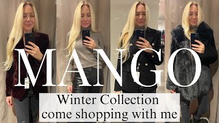 MANGO HAUL TRY ON WINTER COLLECTION | COME SHOPPING WITH ME TO MANGO
