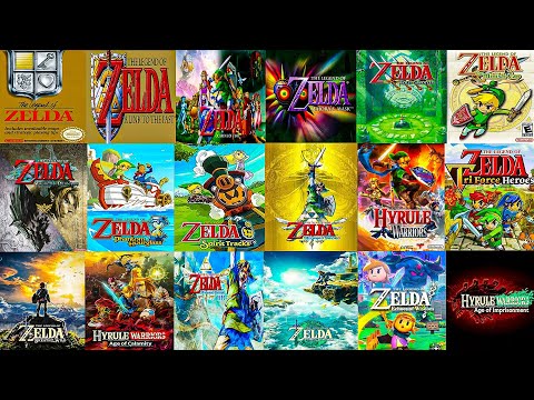 The Evolution of ZELDA Games (1986-2025)