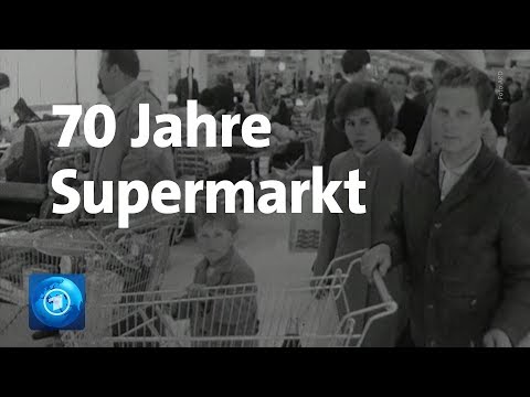Jubiläum: Vor 70 Jahren eröffnet der erste Supermarkt