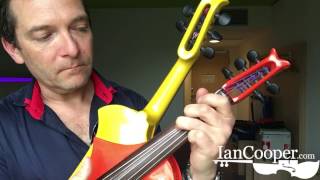 Video thumbnail for Ian Cooper's double neck violin. by Ian Cooper