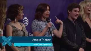 Taissa Farmiga, Malin Akerman, Adam DeVine: The Final Girls Red Carpet and Q&A | Film 2015 | SXSW video