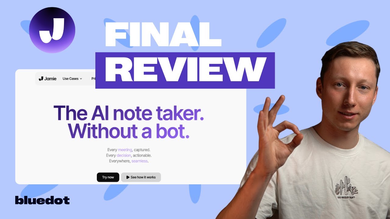 Free AI Note Taker: Jamie AI Review video thumbnail