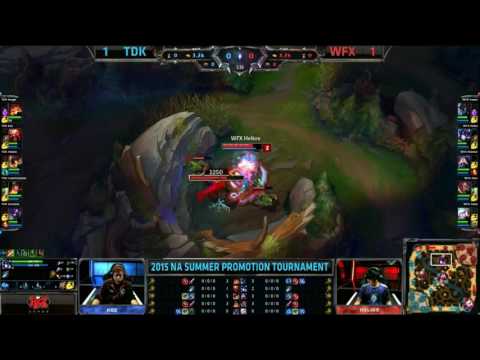 ♠ SEASON 5 ♠ || Team Dragon Knights vs Winterfox Game 3 NA LCS Summer 2015 Promotion Tournament
