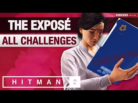 HITMAN 2 New York - "The Exposé" Mission Story with Challenges