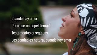 Cuando hay amor - Gloria Estefan (Letra)