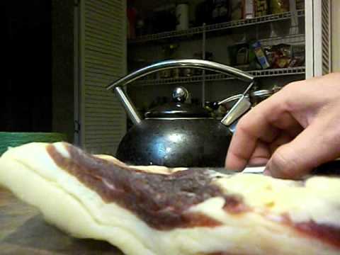 Cured and Air Dried Pork Belly