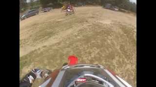 preview picture of video 'entrainement motocross saint jean brevelay'