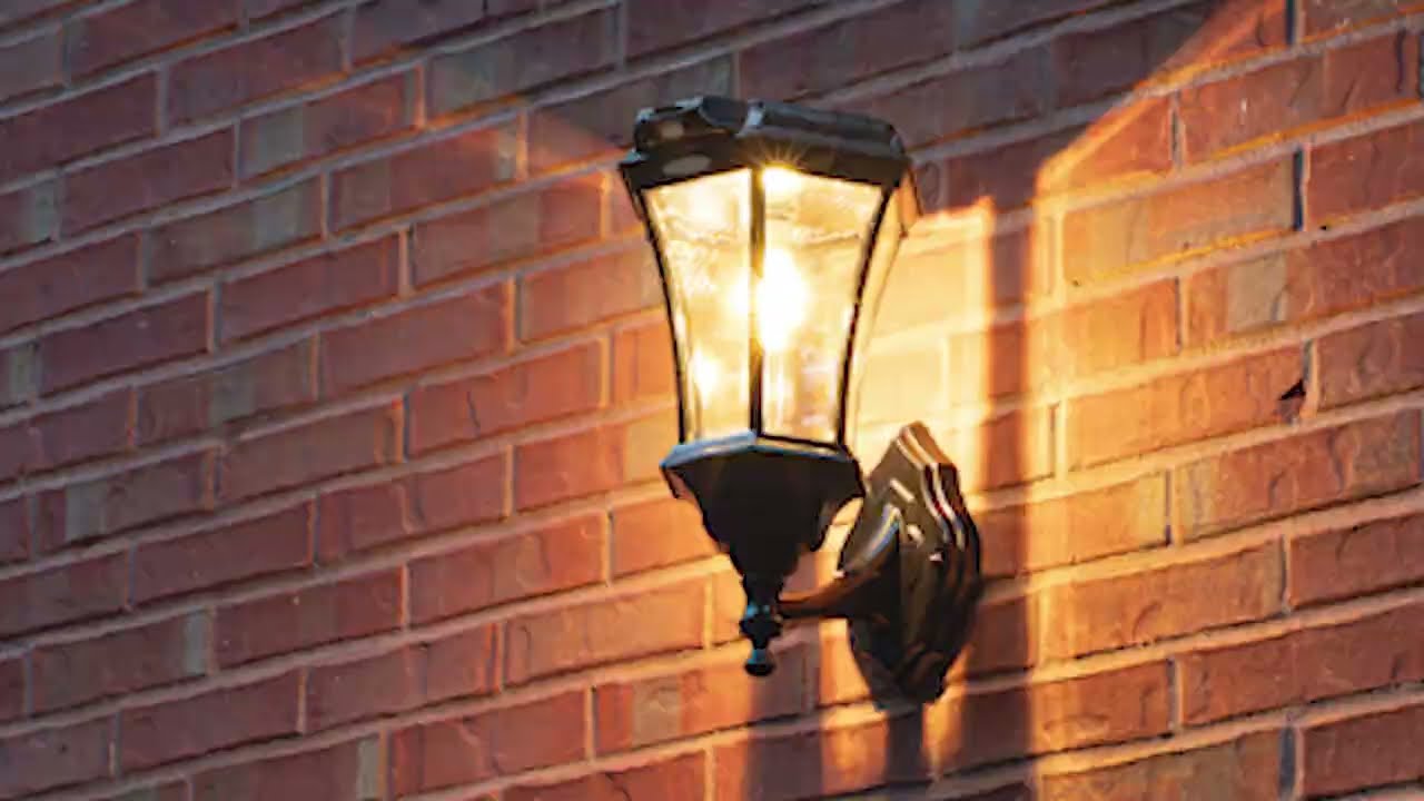 Video 1 Watch A Video About the Victorian Black Dusk to Dawn Solar LED Pier Light