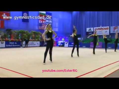 Ukraine 2 hoops + 6 clubs Training - Corbeil Essones 2016