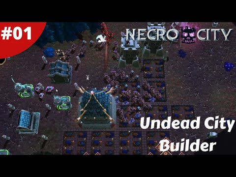 Undead Tower Defence City Builder Think They Are Billions - Necro City - #01 - Gameplay